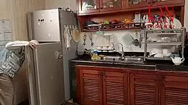 morning kitchen chaos turns into funny nsfw tale