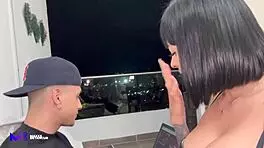 petite colombian model pays photographer for sex