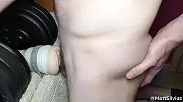 Bodybuilder Daddy Fucks Young Pornstar's Wet Pussy With Dirty Talk