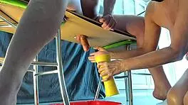 Milking Stallion With Intense Passion