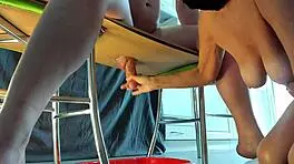 Milking Stallion With Intense Passion