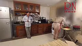 morning kitchen chaos turns into funny nsfw tale