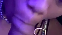 Ebony Couple Enjoys Intimate Facial Session