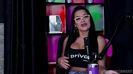 Hey, ever seen Tifany Rocha in sheer red with Rafinha on Cref Cast?