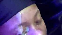 Ebony Couple Enjoys Intimate Facial Session