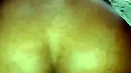 Colombian teen sits on big cock, gets anal fucked and creampied in her huge ass