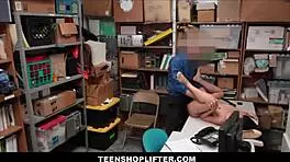 TEENSHOPLIFTER - TINY 18+ ASIAN TEEN 18+ CAUGHT SHOPLIFTING AVOIDS JAIL BY MAKING FUCK DEAL WITH MALL COP - AURORA WINTERS WREX OLIVER Taboo Narrow Ass Teen 18+ Prison Skinny Petite 18+ Monster Cock Shop Caught Police
