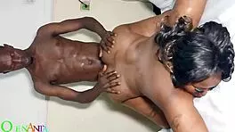 African Lady Strong On Bed With Big Black Cock