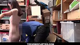 TEENSHOPLIFTER - TINY 18+ ASIAN TEEN 18+ CAUGHT SHOPLIFTING AVOIDS JAIL BY MAKING FUCK DEAL WITH MALL COP - AURORA WINTERS WREX OLIVER Taboo Narrow Ass Teen 18+ Prison Skinny Petite 18+ Monster Cock Shop Caught Police