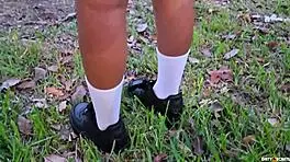 Im Camping Exploring Emma Anturins Vagina With Riding And Blowjob