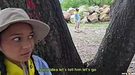 Im Camping Exploring Emma Anturins Vagina With Riding And Blowjob