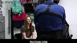 Nerdy Ginger Jane Rogers Uses Her Body To Get Out Of Trouble