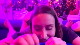 Wow, Laney Grey Sucks Brad Newman's Monster Cock In POV!