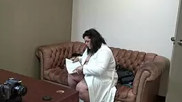 Mia Marks BBW Casting With Big Tits And Ass In California