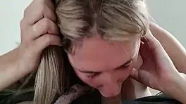 Cadelinha Kaya takes multiple cocks in wild blowbang with cum swallowing