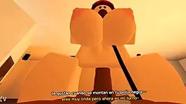 Roblox Reinforcing Friendship With Sex In Cowgirl Riding And Cumshot