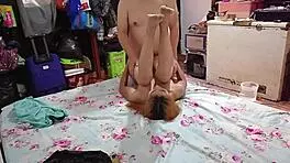 My Stepmom Catches Me Masturbating And Offers Her Wet Pussy To Lick