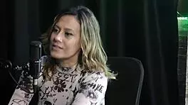 Beautiful Tattooed Redhead Milf Angelica Morango Explores Body In Sheer Red During Interview