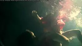 Lilia Mihalkova and Natalia Kupalka dive into intense underwater lesbian action