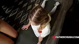 sassy stepdaughters visit their uncle for a family gathering.