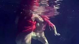 Lilia Mihalkova and Natalia Kupalka dive into intense underwater lesbian action