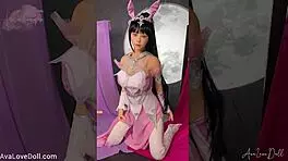 What hides under Shino Moon Queen’s slutty cosplay?