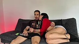 Latina Stepsister Surprises With Handjob