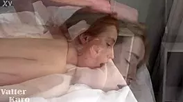 Cute babe Berta takes big cock in ass, gaping with anal orgasm