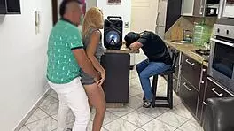 I Lent My Girlfriend To Friend For Dancing, But She Rubs His Dick In Reggaeton!