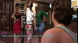 A Wife Feels Intense Emotions As She Shares Her Husband With Her Stepmother In This Erotic Homemade Scene.