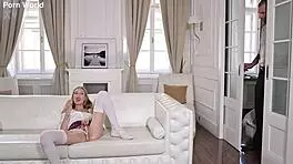 Tiffany Tatum Laps Up Cum After Cosplay - GP2578