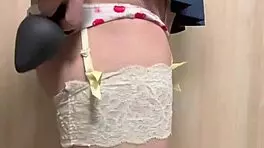 wearin embarrassin erotic underwear for anal trainin