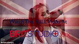 Does this skinny british redhead swallow cum in uniform?
