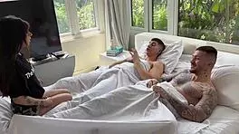 petite latina takes double anal