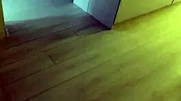 Stepsister stuck in washing machine gets rough cowgirl creampie