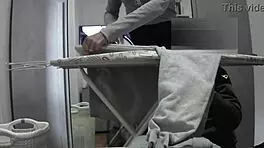 desperate housewife feels orgasm at home during work day