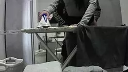 desperate housewife feels orgasm at home during work day