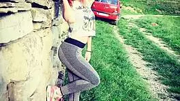 Denisa's 23yo private pics, showing big tits and slutty poses?