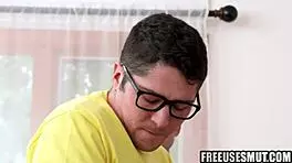 Boyfriend Freely Uses Girlfriend on Birthday. Hardcore Action in Front of Friends.