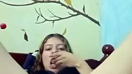 Intense Latina Masturbation With Rich Palette And Small Tits