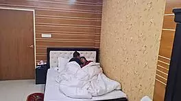 desi hot brunette's tight pussy gets creampied by maruf and shomana