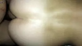 is this sexy petite blonde getting her pussy fucked doggystyle from behind in pov?