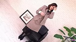 i watched japanese teen 18+ hit real orgasm with vibro egg in jav casting