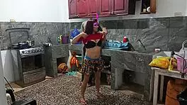 Perverted Neighbor EXPOSES Huge Curvy Ass While He's THERE