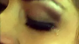 Latina Woman Finds Intimate Relaxation After a Long Hard Day