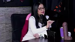 morena demonstrates blowjob exhibitionism stripping to show tits and pussy loving self-touch during sex