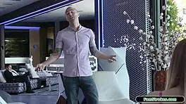 18Yo Stepsis Sucks Stepbro Monster Cock For Car