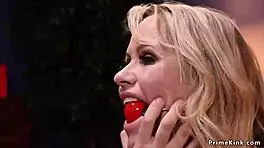 butler anal bangs busty milf and teen with choking and bondage 😈. submission and gagging included.