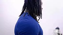 Black Boss Seduces Resting Secretary for BBC Action