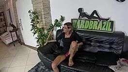 Russah Arrives And Demands Constant Fucking, Even Grabbing The Huge Cock In The Shower!